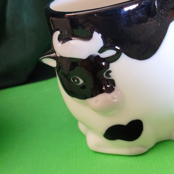 2 Farmhouse Chicken Cow Figural Mugs - Picture 7 of 7
